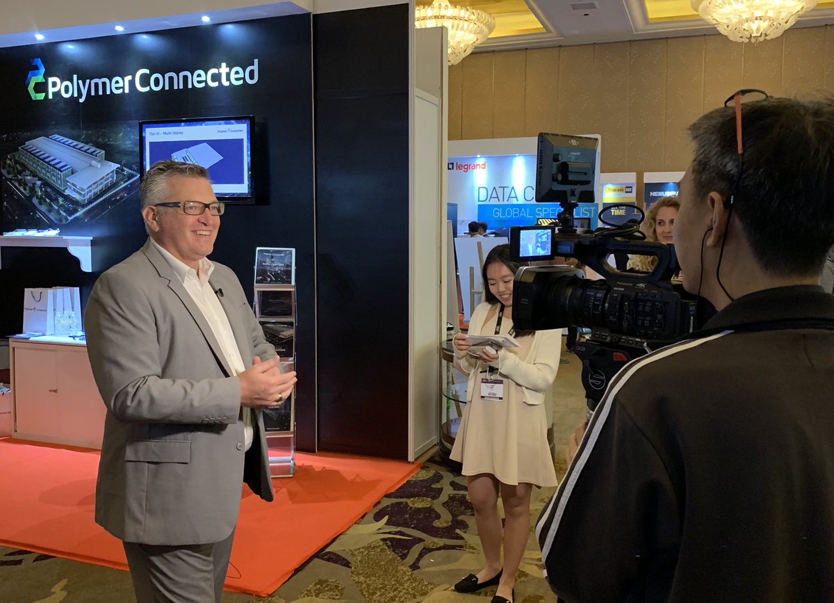 ConnectPolymer's tweet image. Little sneak peak of the exclusive interview with @DCD_APAC , look out for @DC_Hawkins on screen for the inside on #PolymerConnected