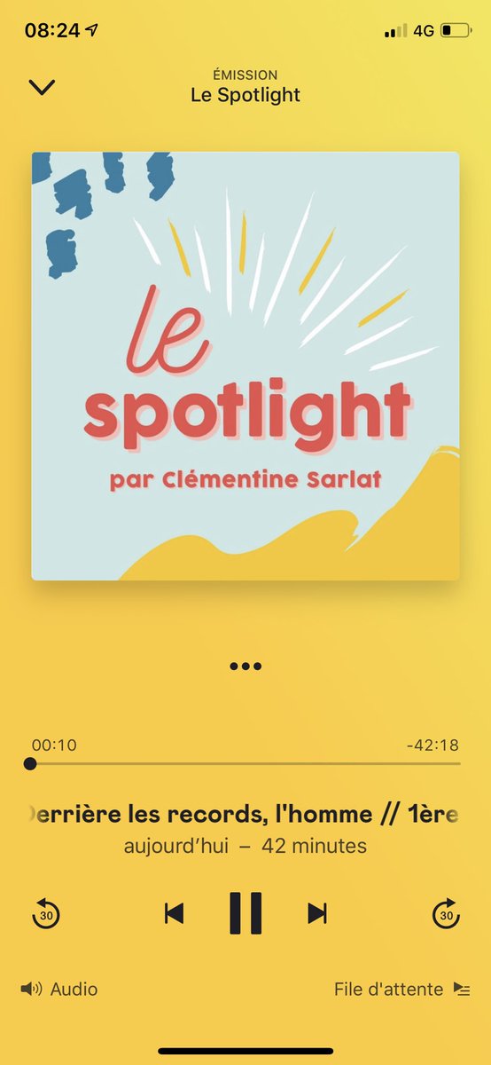 Sarah_Gzg's tweet photo. On reste dans la folie toulousaine cette semaine avec le nouvel épisode du podcast @LeSpotlightpod avec @VincentClerc. L’épisode qui tombe à pic 😇😬 ! ⚫️🔴 https://t.co/VXcbWZvDw2