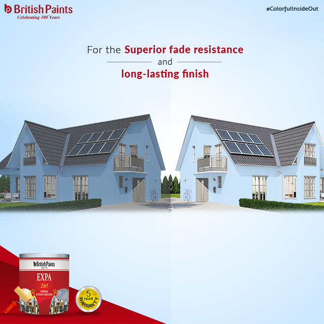 British_Paints's tweet photo. Expa 2 in 1 is a premium exterior emulsion paint that comes with silicon protection and 5-year warranty. It provides superior fade resistance and long-lasting finish for the exterior walls to remain ever colourful.
#ColorfulInsideOut #BritishPaints #ExteriorPaint https://t.co/ZmiMkZpiDt