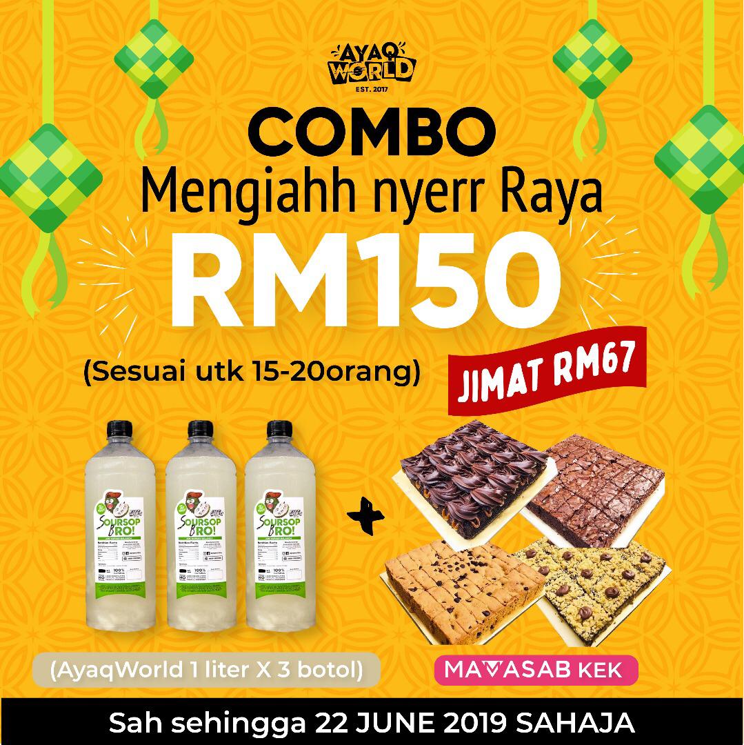 AzizKhatijah's tweet photo. Meriahnya raya 2019 bersama ayaqworld https://t.co/nnOPnU0id6