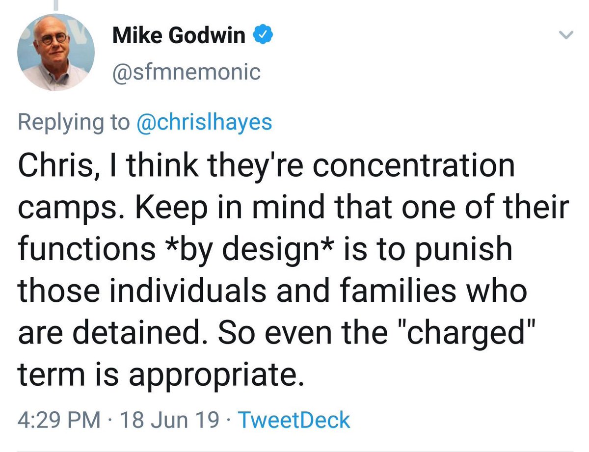 notallbhas's tweet photo. Chris Hayes tried to use Godwin’s Law to minimize the atrocities happening in America and he just got owned by Godwin himself https://t.co/ZGCi2QDrsc
