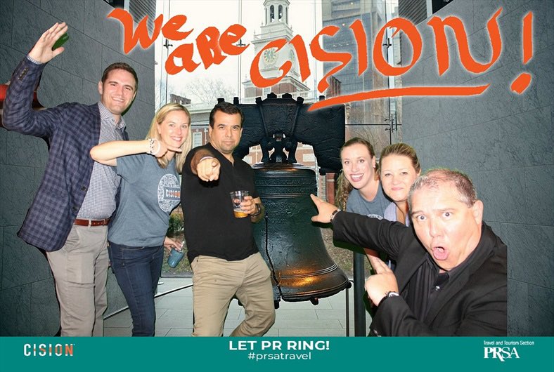 dcardiel22's tweet photo. Fantastic job team! @Cision #PRSAtravel #Philly https://t.co/swc1pq2Zzq
