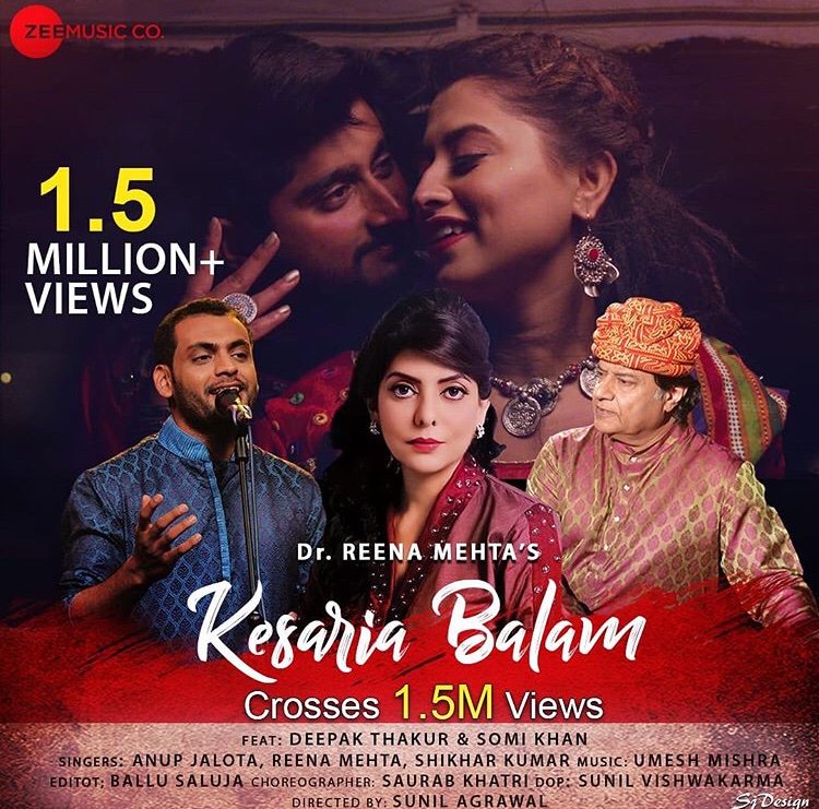 somi_club's tweet photo. 1.5M crossed guys go and watch the song on Zee Music Company YouTube channel make it more hit.. 
@somikhan_ks @sabakhan_ks @saba_somi_fc @FanSabasomi @SHIVAMSINGAL23 @aqilkhan236  #KesariaBalam #Somikhan #khansisters https://t.co/gOpgNNbugy