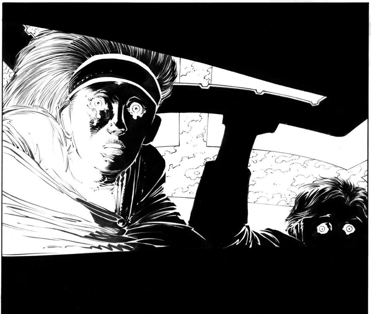 DannyMiki_'s tweet photo. More #ink
Absolutely love this panel by #JrJr
w @TheRealJRJr1 & @FrankMillerInk
#SupermanYearOne
#Superman
#DCBlackLabel
#InkTease
@DCComics https://t.co/p7PkixbNCW