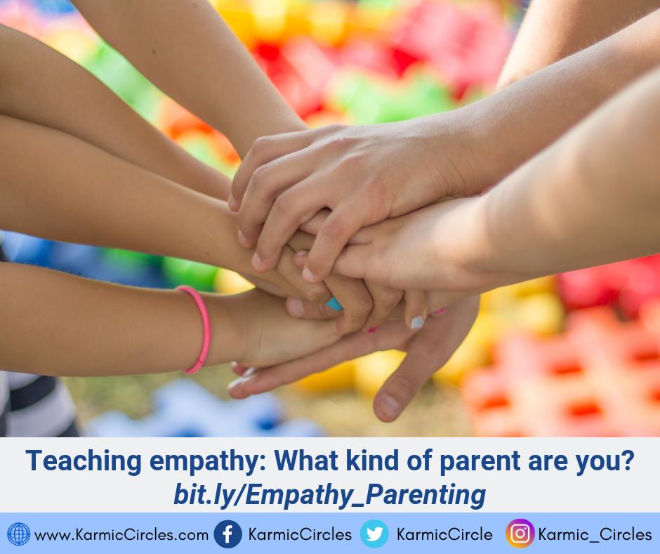 KarmicCircle's tweet photo. Teaching #empathy: What kind of parent are you? Teach kids to be more empathetic w/ some practical tips inc: 
1. Remember that kids are modeling you.
2. Stop focusing on their feelings.
Read: https://t.co/Rx9JigX8ka.
FYI, new link for article resources: https://t.co/LEVgZ5BlJI https://t.co/DEhLoPKQof