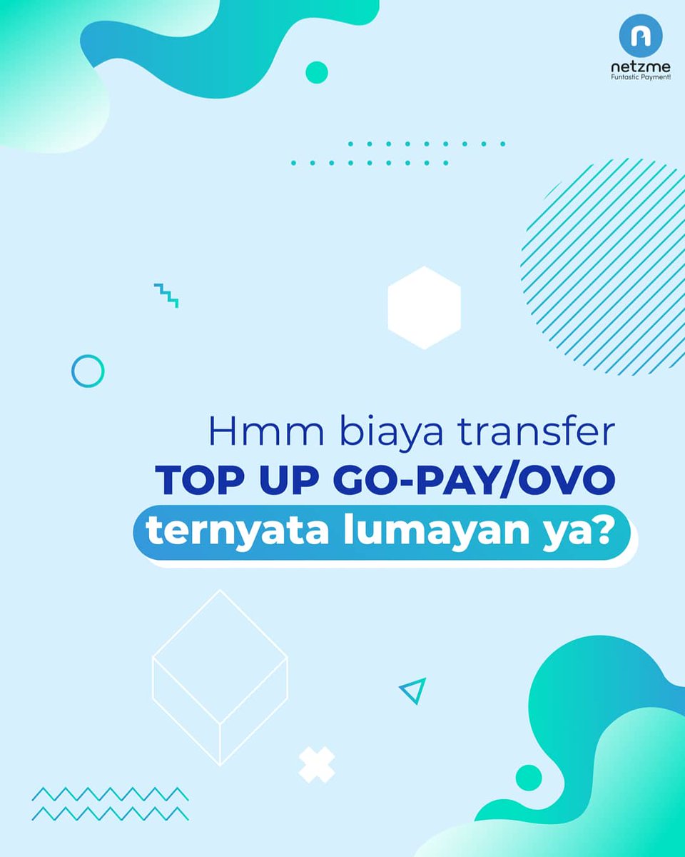 netzmeofficial's tweet photo. Tau kah kamu, kalau kita biasa TOP UP GO-PAY / OVO seminggu sekali? 😱

Geser ke kiri kuy, foto ke-5 bikin kaget!

#topupgopay #topupovo #topup #gopay #ovo #netzme #Fintech #startup https://t.co/8gonGNC6wL