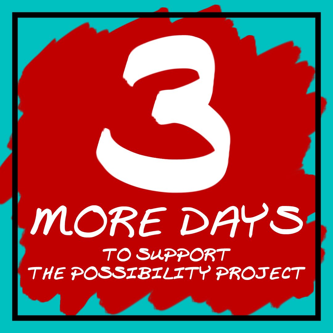 If you’ve been thinkkng about contributing, now’s the time - there’s only 3 days left! We’re 76% of the way to our goal of $25K. Can you help @possibilityproj empower more #fostercare youth? bit.ly/MissionPossibl…