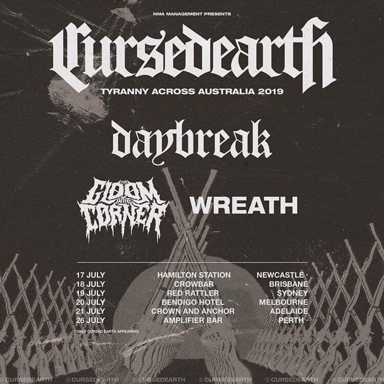 unfdcentral's tweet photo. Tickets for @cursedperth's Tyranny Across Australia tour are on sale now! https://t.co/KeaspEPUjQ