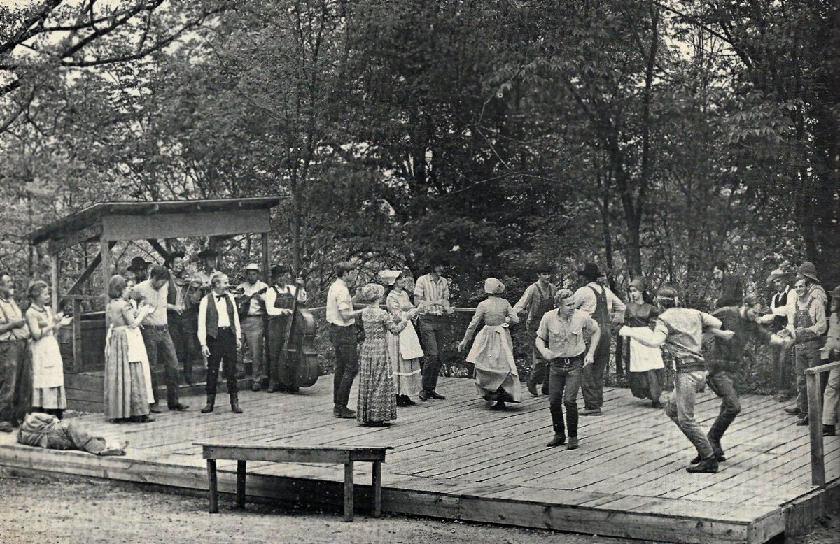 There is so much history here at The Shepherd of the Hills! This photo is from the 1960's when folks would gather around for some good 'ole square dancing.