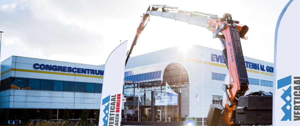 De 8e editie van Verticaaldagen Benelux vindt plaats op 5, 6 en 7 november 2019 in Evenementenhal Gorinchem. De vakbeurs is uitgegroeid tot ons stukje trots binnen de gespecialiseerde bedrijfstak van hoogwerkers, verreikers, minikranen, hefsteigers &amp;  aanverwante leveranciers.