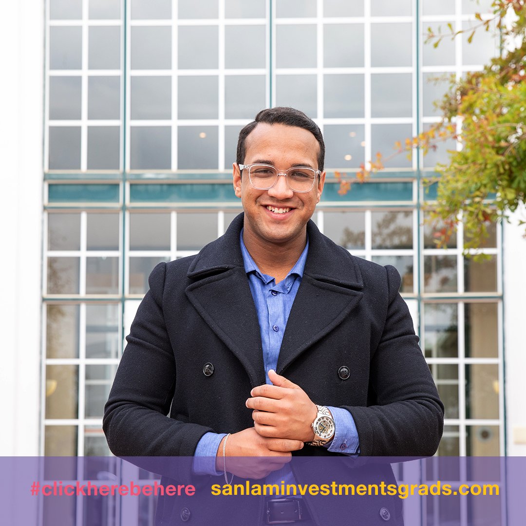 SanlamInvest's tweet photo. The best way to predict the future is to create it.
Apply for the 2020 Sanlam Investments Graduate Programme now.
https://t.co/IIdludqjHf
#clickherebehere https://t.co/C4AioZyDL5