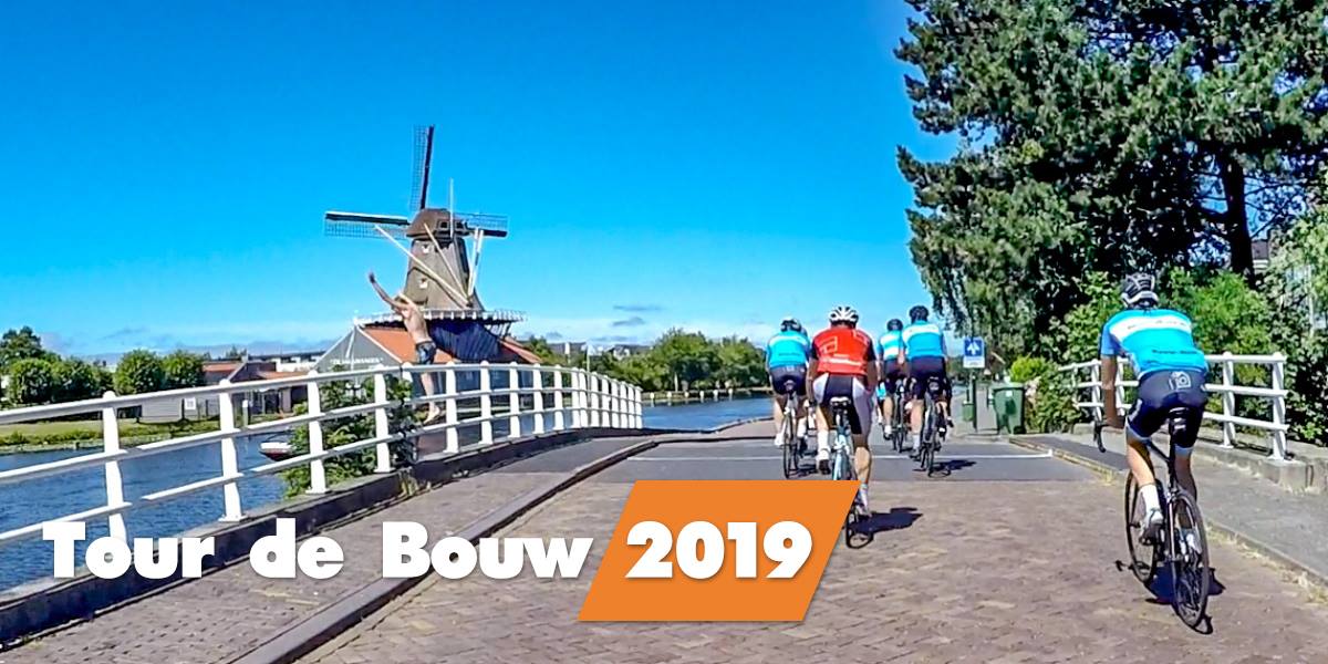 Tour de Bouw is een afwisselende fietstour over circa 160 km langs 10 bouwprojecten of kantoren van regionale bouwpartners voor het goede doel die op donderdag 4 juli wordt verreden. Meld je aan! tourdebouw.nl #tourdebouw #wielrennen #sportief #heembouw