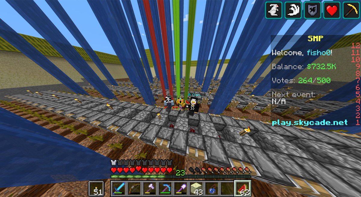 FishSurvives's tweet image. SO much summer 🍉🍉🍉 @PlaySkycade