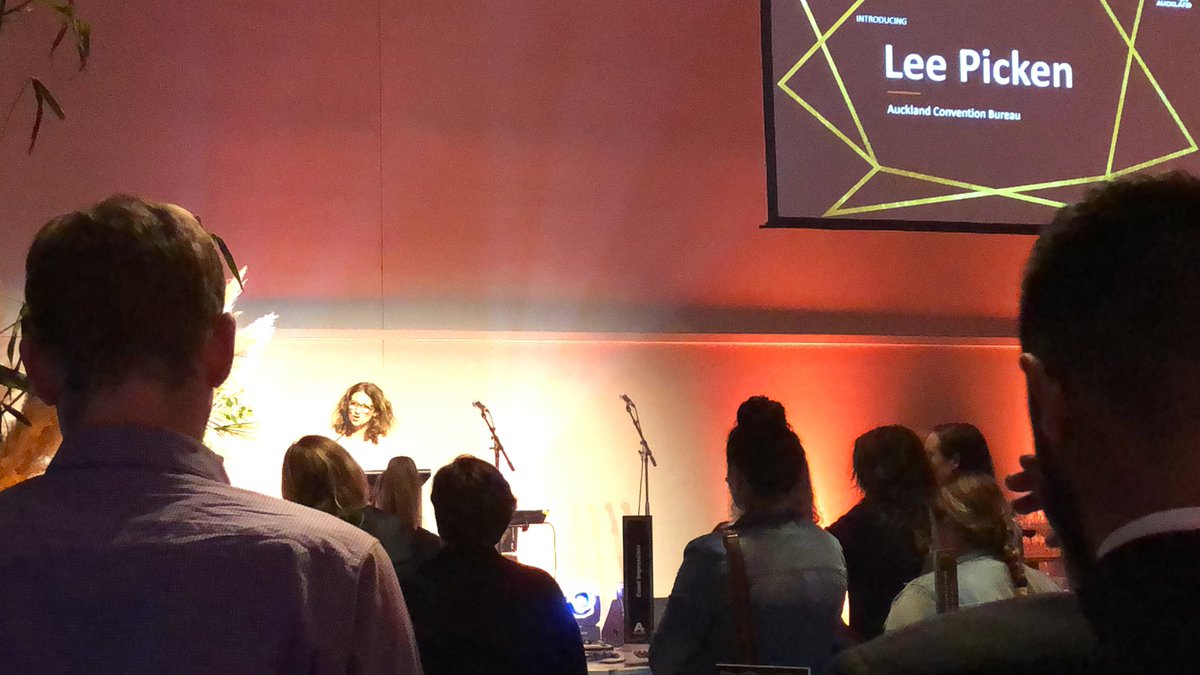 _SandraJ's tweet photo. Networking with Auckland Convention Bureau and getting the low down on what’s on offer for business events https://t.co/578JOz09Ng