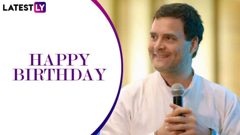  Happy birthday Rahul Gandhi ji from me and my family 