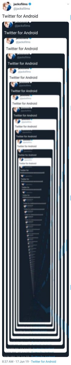 jacksfilms's tweet image. Twitter for Android