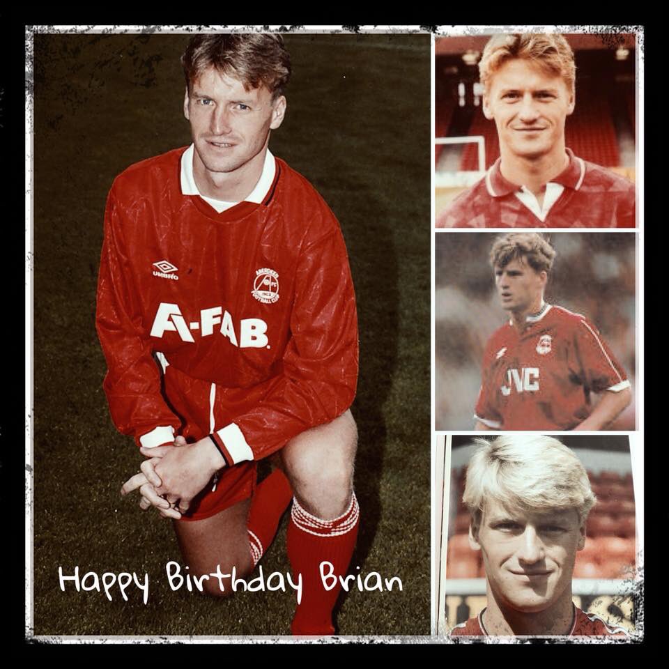 Today former Aberdeen FC midfielder Brian Grant celebrates his 55th birthday. Brian played 332 games for the club scoring 32 goals. What a fine player he was! Time for a blog me thinks!