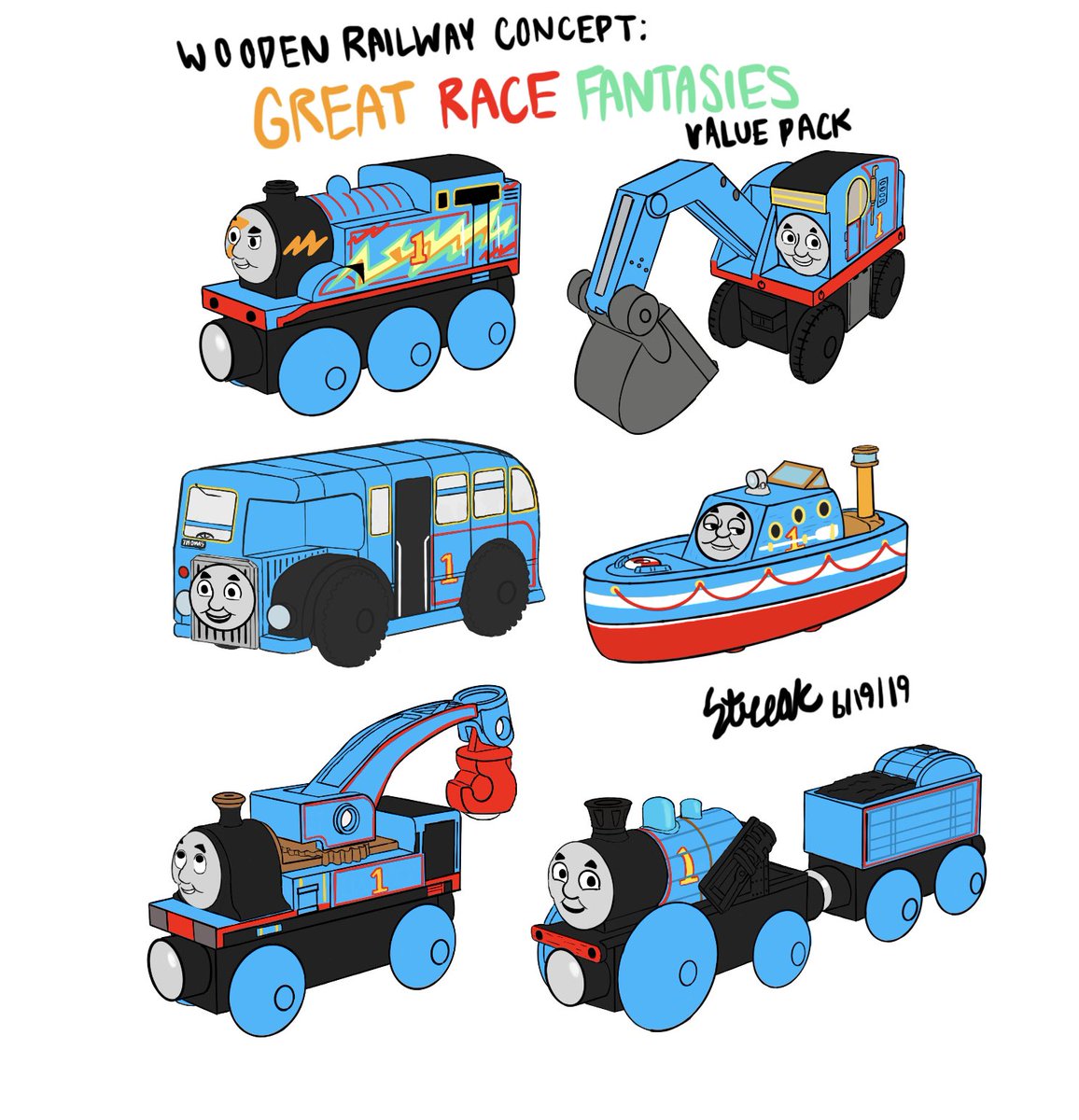 Thomas And Friends Wooden Railway Norman Mike Simmons - wooden railway thomas friends roblox