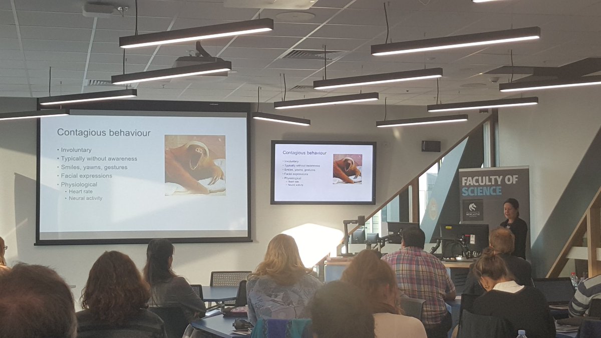 AS4SANinc's tweet photo. @emmaaxels doing @UON_research proud at #AS4SAN2019 speaking on pupillary contagion https://t.co/v91UNK3Dmq