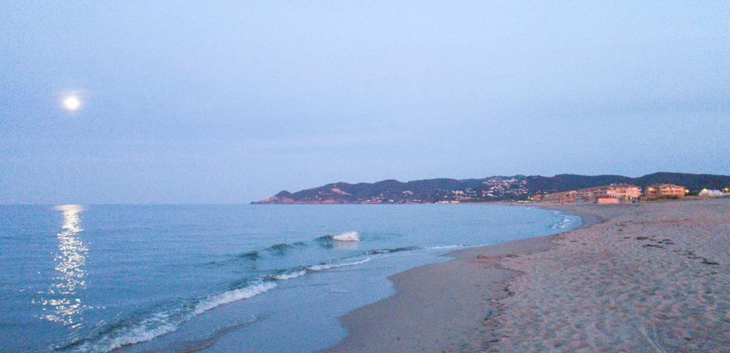 neusrius's tweet photo. Diumenge vespre, lluna okena a la Platja de Pals #Llunatics #lluna #semprealmeucor https://t.co/79eJ020sK1