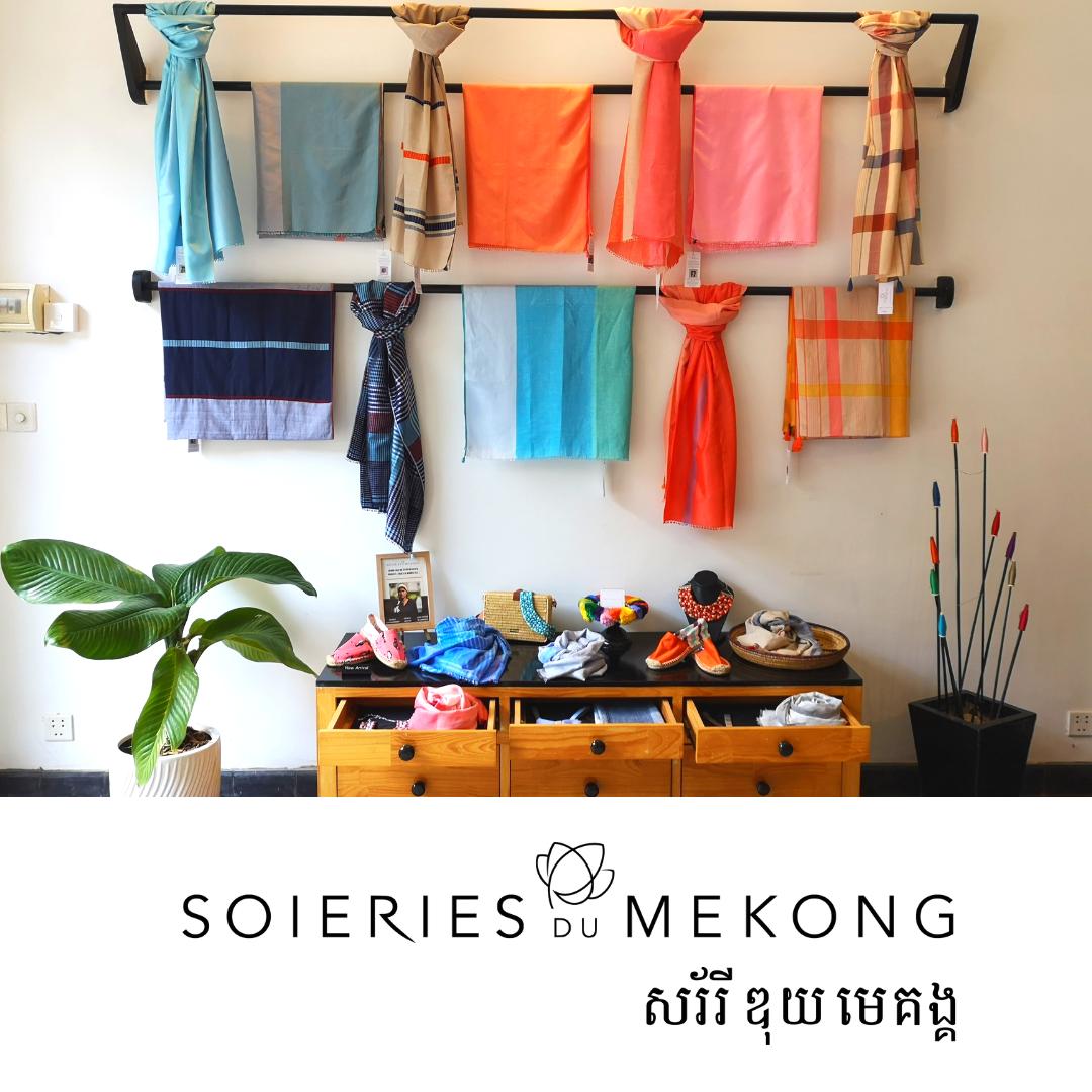 🧡 NEW COLLECTION ARRIVAL 💥
Come to discover our new ethereal mix-fibers and colorful new collection ! 
-----
Soieries Du Mékong Cambodia
📍 668 Hap Guan Street, Kandal Village - Siem Reap