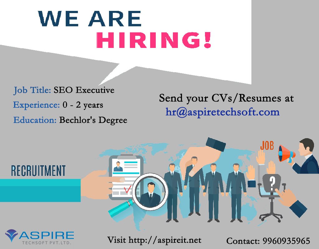 Aspire Techsoft Academy on X: “Greetings!! We are hiring fresher