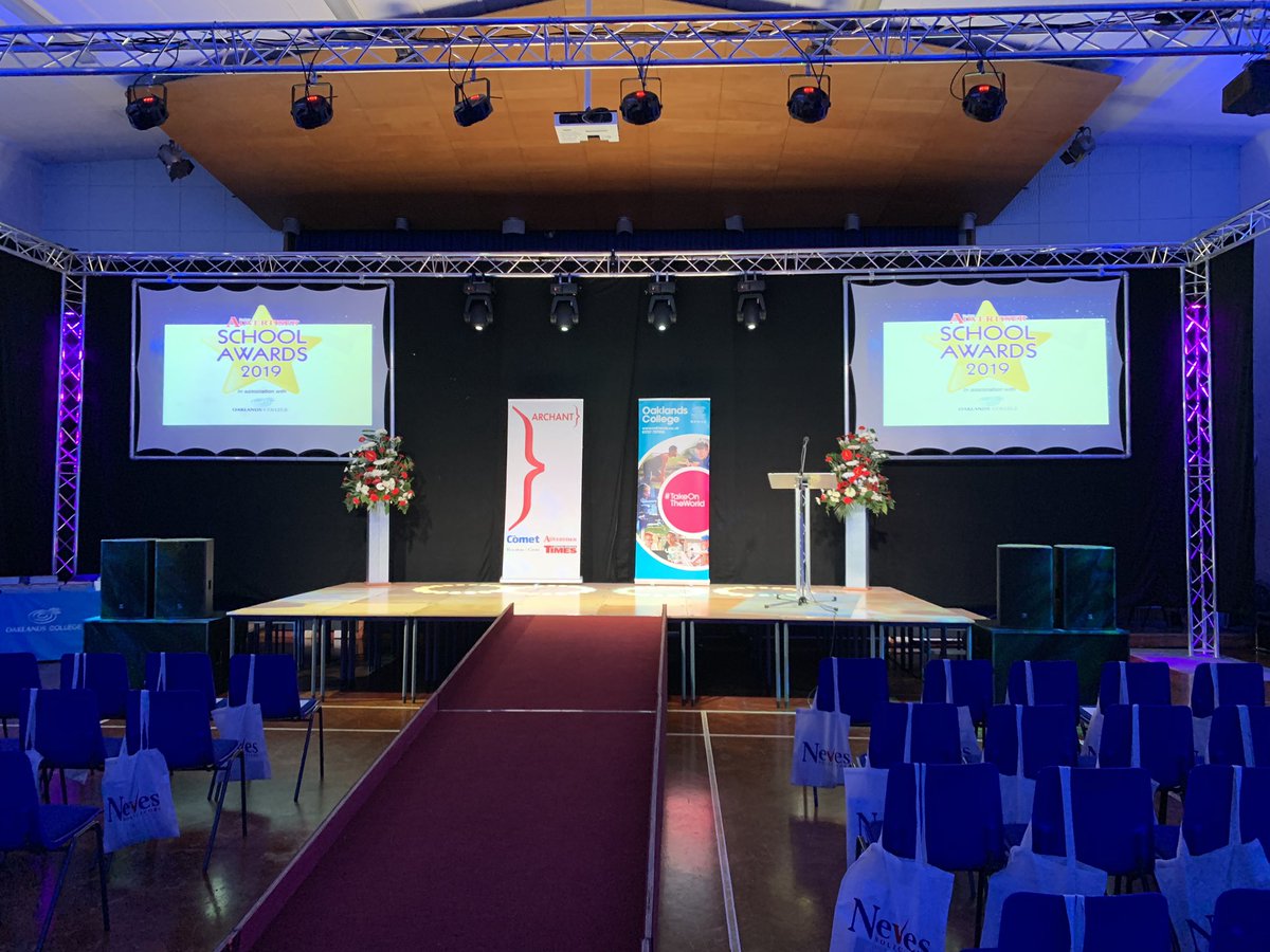 Two hours to kick off! Proud to be hosting this year’s <a href="/HertsAdSchool/">HertsAdSchool</a> awards
