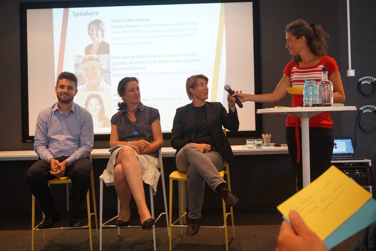 IRCWASH's tweet image. Of course you can get a spot at the table without proper evidence but being at the table with a voice needs to be content specific- says @SharonRoose2 of @SNV_WASH

If you have questions for our #WASHdebate presenters abt the role of civil society in achieving #SDG6, let us know.