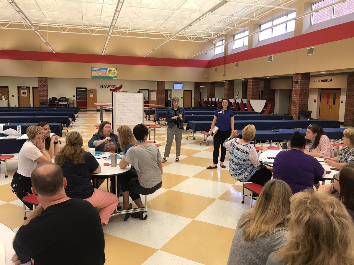 Taegot's tweet image. Building our CS community with @apcspriniples and CSD teachers. @CodeWV @codeorg @TeachCode When problems arise, we solve them on the fly. #CS4WV