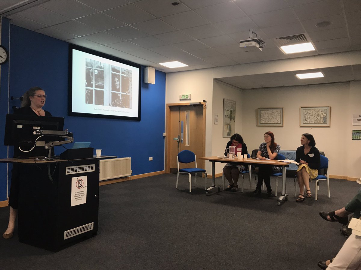 Aspaceoftheiro1's tweet photo. Last panel of the day - Women Writing across Boundaries. https://t.co/YA8HRK8zjs