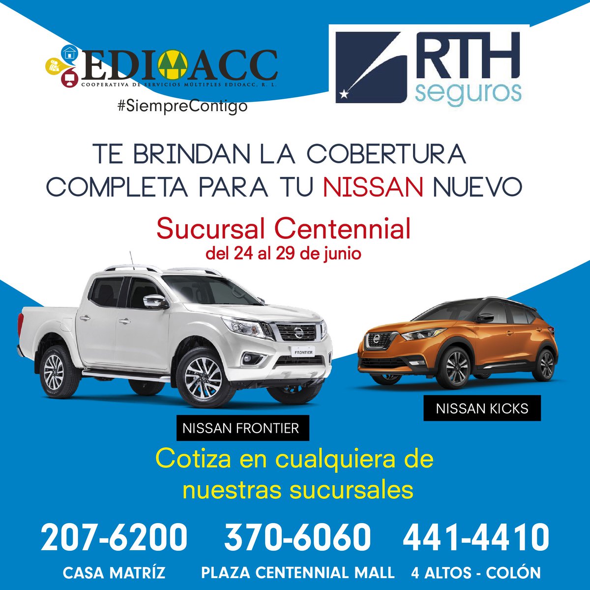 EDIOACC's tweet photo. Lleva tu Nissan NUEVO con cobertura completa, RTH te brinda un seguro confiable y eficiente. cotiza en cualquiera de nuestras sucursales. #SiempreContigo #Edioacc #Canal #Autos #Nissan https://t.co/XW0V8Oy64F