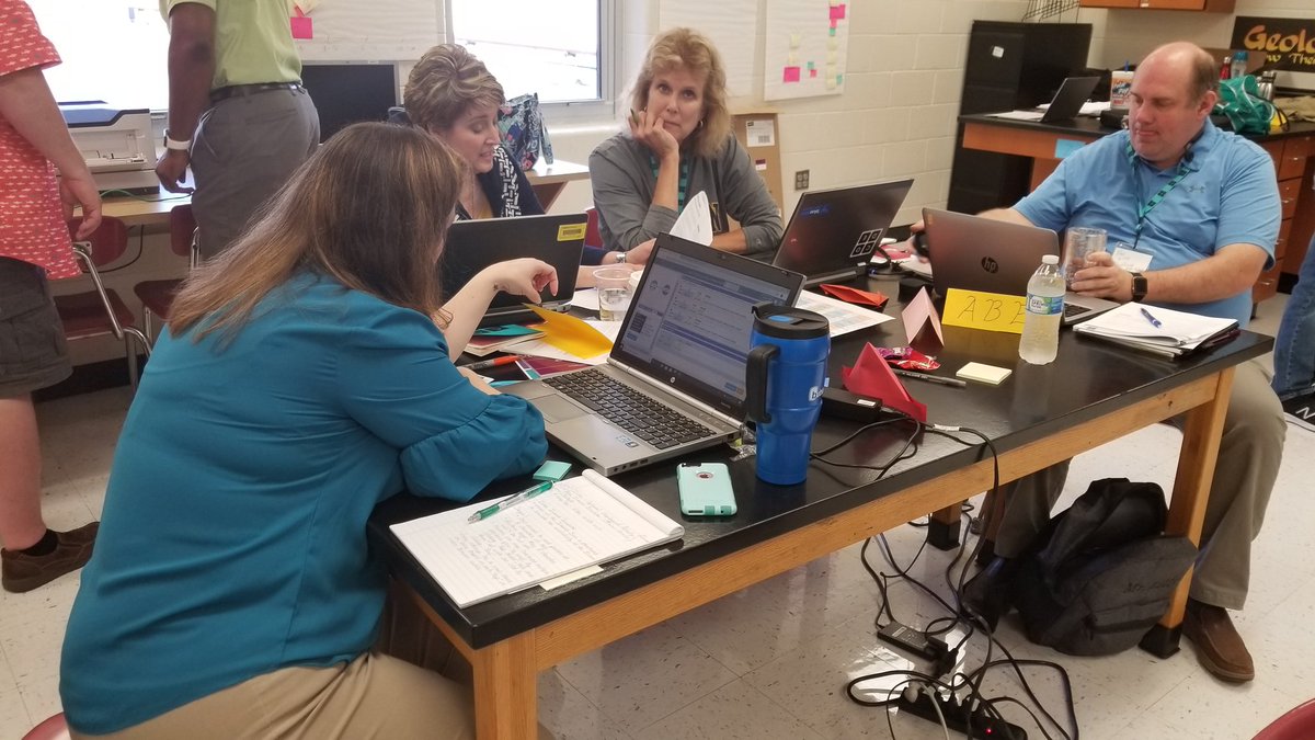 CodeWV's tweet image. CSP has started working on TLOs 5-8! We can't wait to see the awesome products that present!!! #CodeWV #CS4WV @codeorg