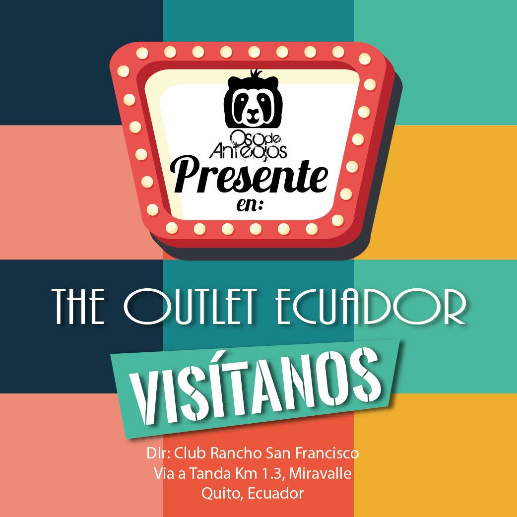 OsodeEc's tweet image. Te esperamos en #Theoutletecuador