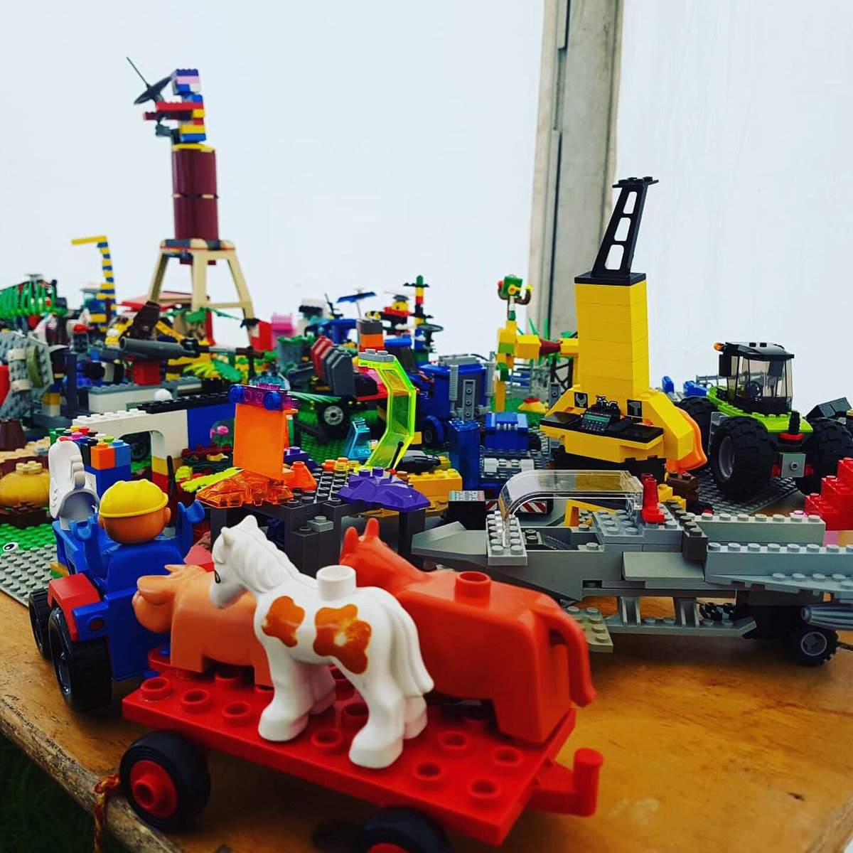 Blockbus2's tweet photo. Fabulous first day at the Royal Norfolk Show. Some of the amazing creations that have been made on the 1st day of the show. Thanks to all the staff, volunteers & visitors for a great day!
#royalnorfolkshow #norfolkshow #norfolkshow2019 #RoyalNorfolkShow #blockbus @AlphaInclusion https://t.co/kXrIjQxAgP