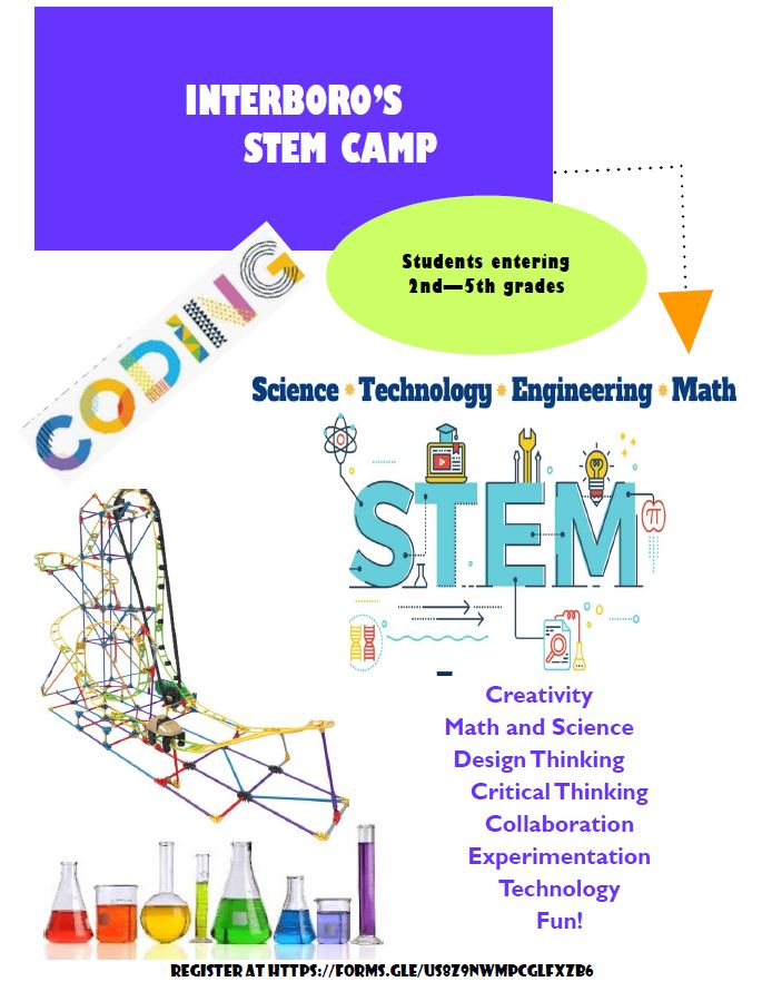 ISD_Curriculum's tweet photo. STEM Camp for students ENTERING grades 4 &amp; 5: July 15th – 18th
STEM Camp for students ENTERING grades 2 &amp; 3: July 22nd - 25th 
at Prospect Park School, $55, Transportation included, 8:30-11:30am
https://t.co/KmJto6zFQV https://t.co/G7umwRdJHA