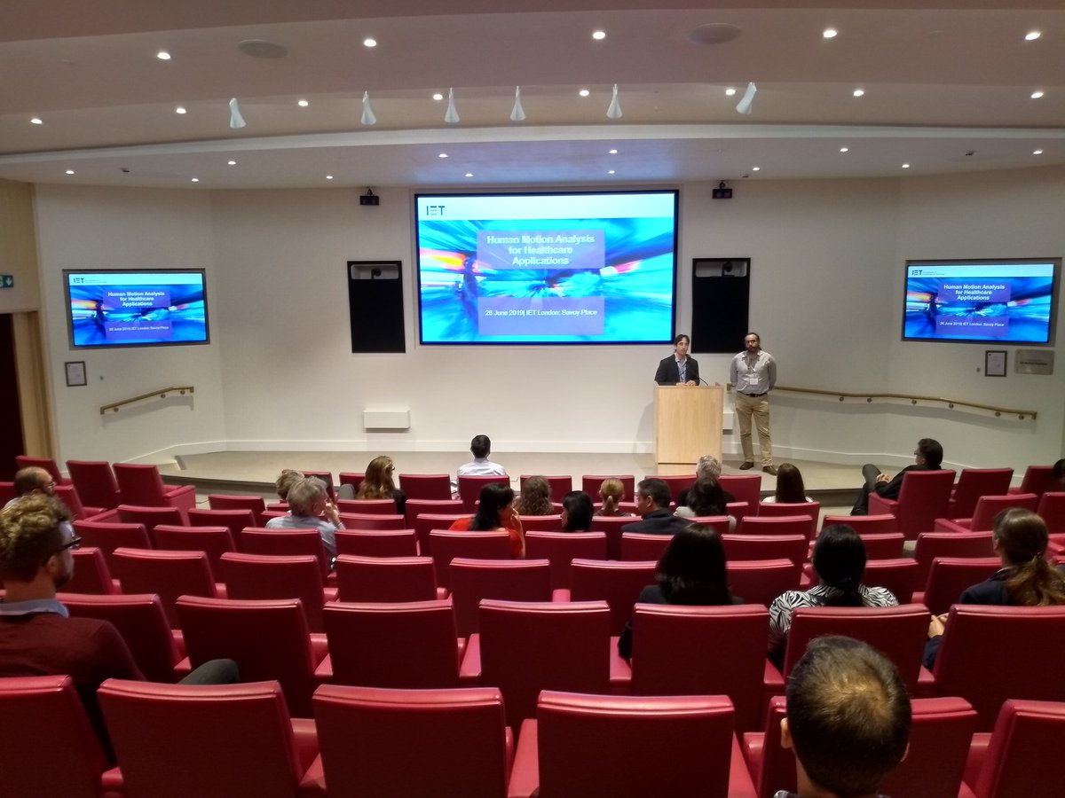 IETHealthTech's tweet image. And that&apos;s it @TheIET #Human_Motion_Analysis for #HealthcareApplications over for 2019! #Thankyou to all Speakers and Chairs (Daniel &amp;amp; Dimitrios), but more so to all of you who attended. See you in 2020?!
#GetInvolved with other IET activities until then theiet.org