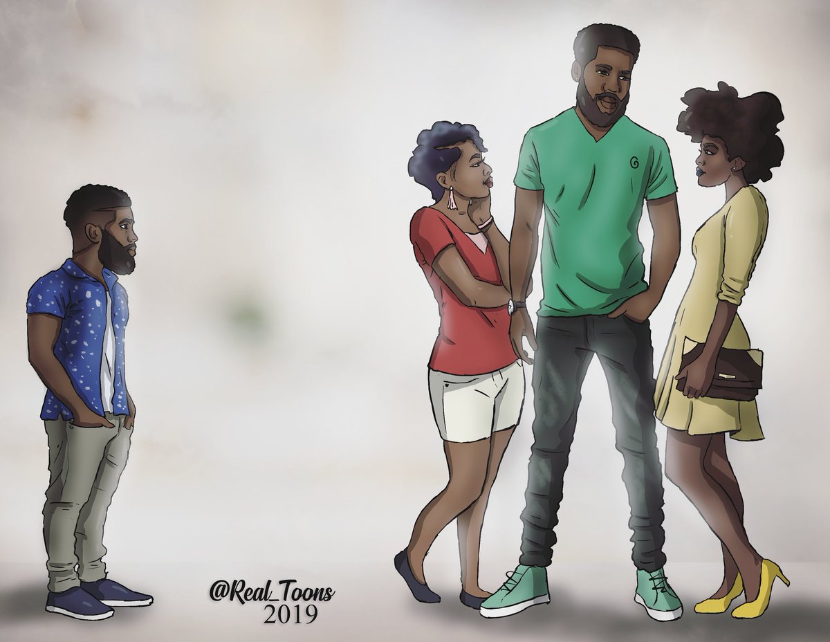 Do women miss out on a good man because of his height?
#drawingwhileblack #blackart #illustration #realtoons