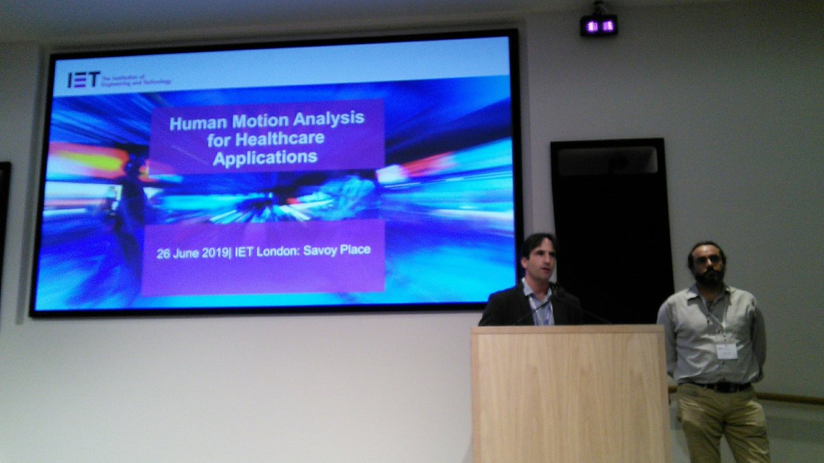 markplumbley's tweet image. Daniel Abasolo and Dimitrios Makris closing a great workshop! #Human_Motion_Analysis