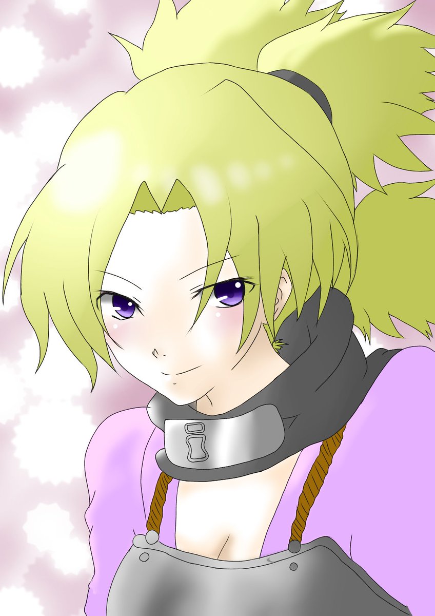 レイ 個ツイ見てね W ﾁﾗｯ On Twitter テマリちゃん描いてみた Naruto テマリ イラスト