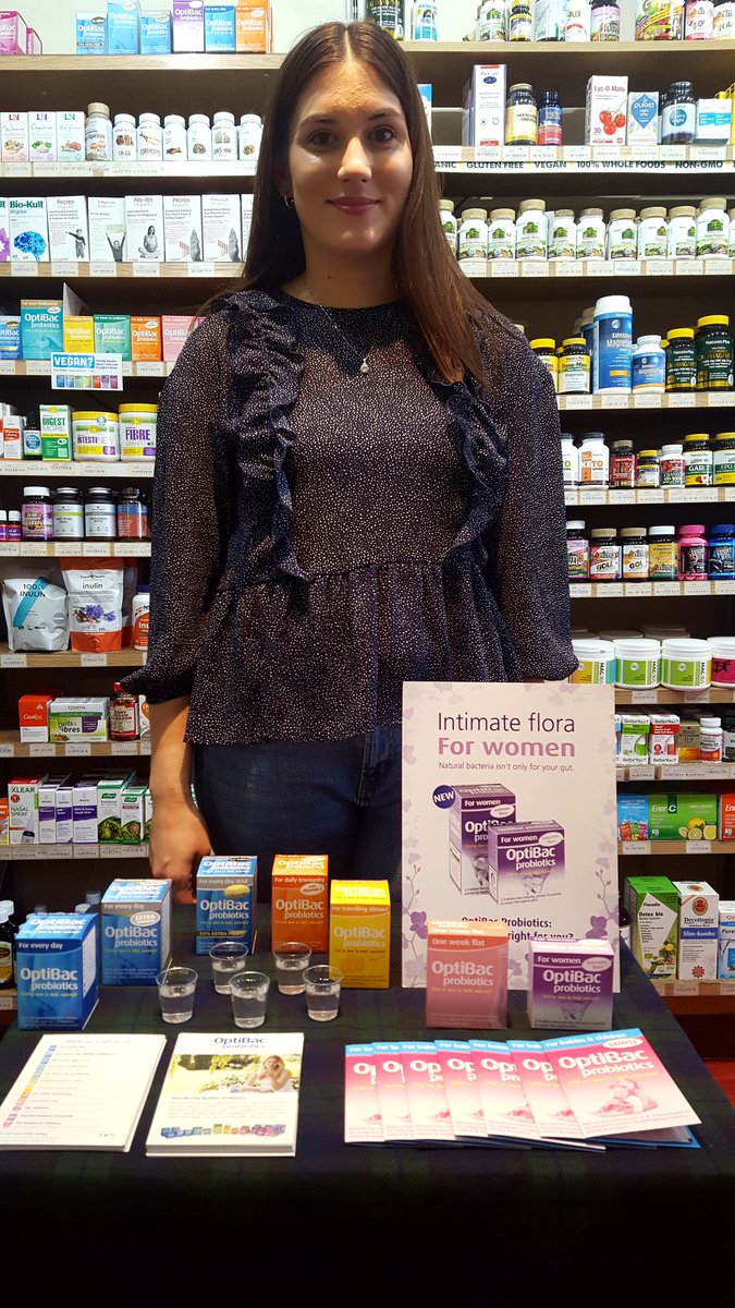 HealthZoneShop's tweet photo. Come see us at Health Zone in Wimbledon and meet a probiotic specialist Ε½ana from @OptiBac
#Probiotics #OptiBac #HealthZone #ibs #Wimbledon #SW19 #digestion #guthealth https://t.co/JEvFAdD7JJ