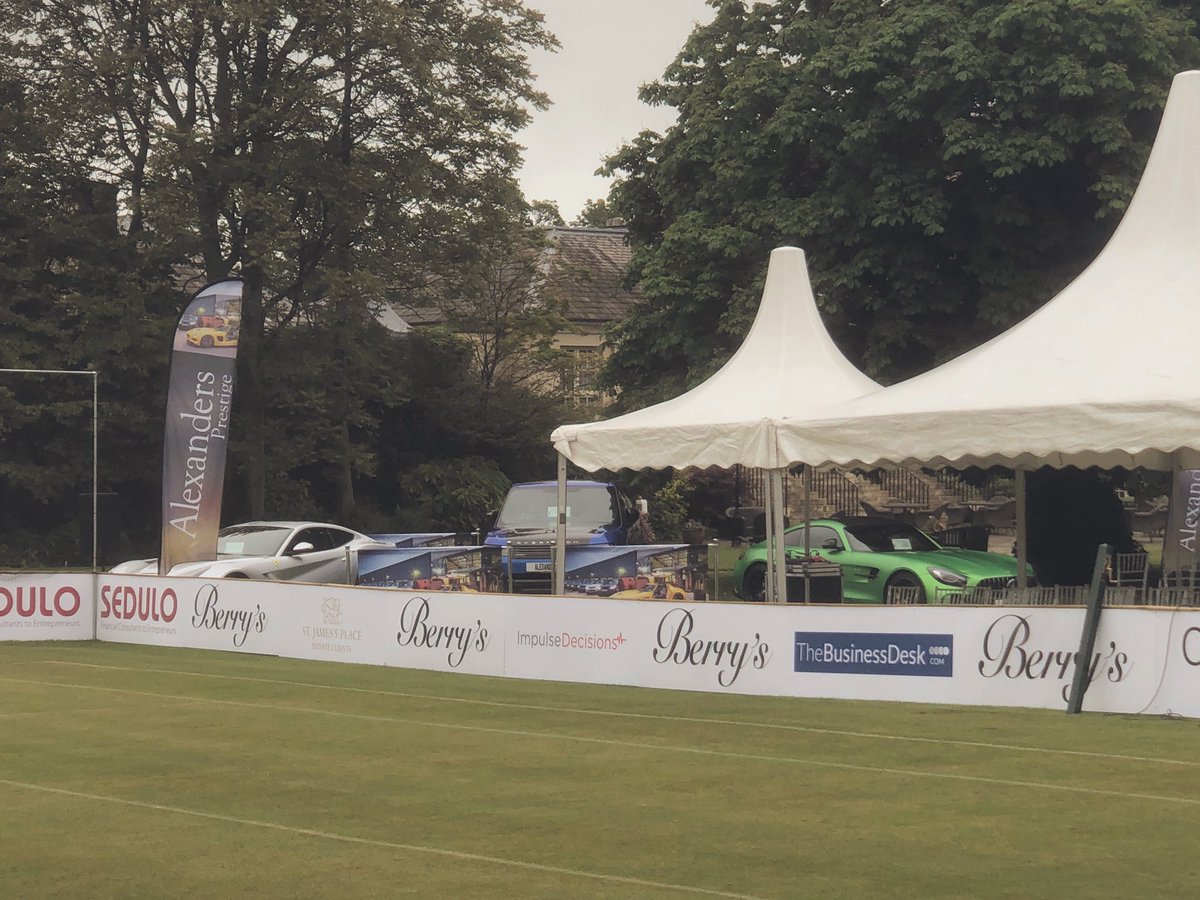 Alexanders_cars's tweet photo. Our cars lined up at the @BerrysTennis Classic at @HazleWood3 - not even Wimbledon has courtside views like that. 🎾 

#tennis #BerrysTennis https://t.co/QaJ0HxFyaE