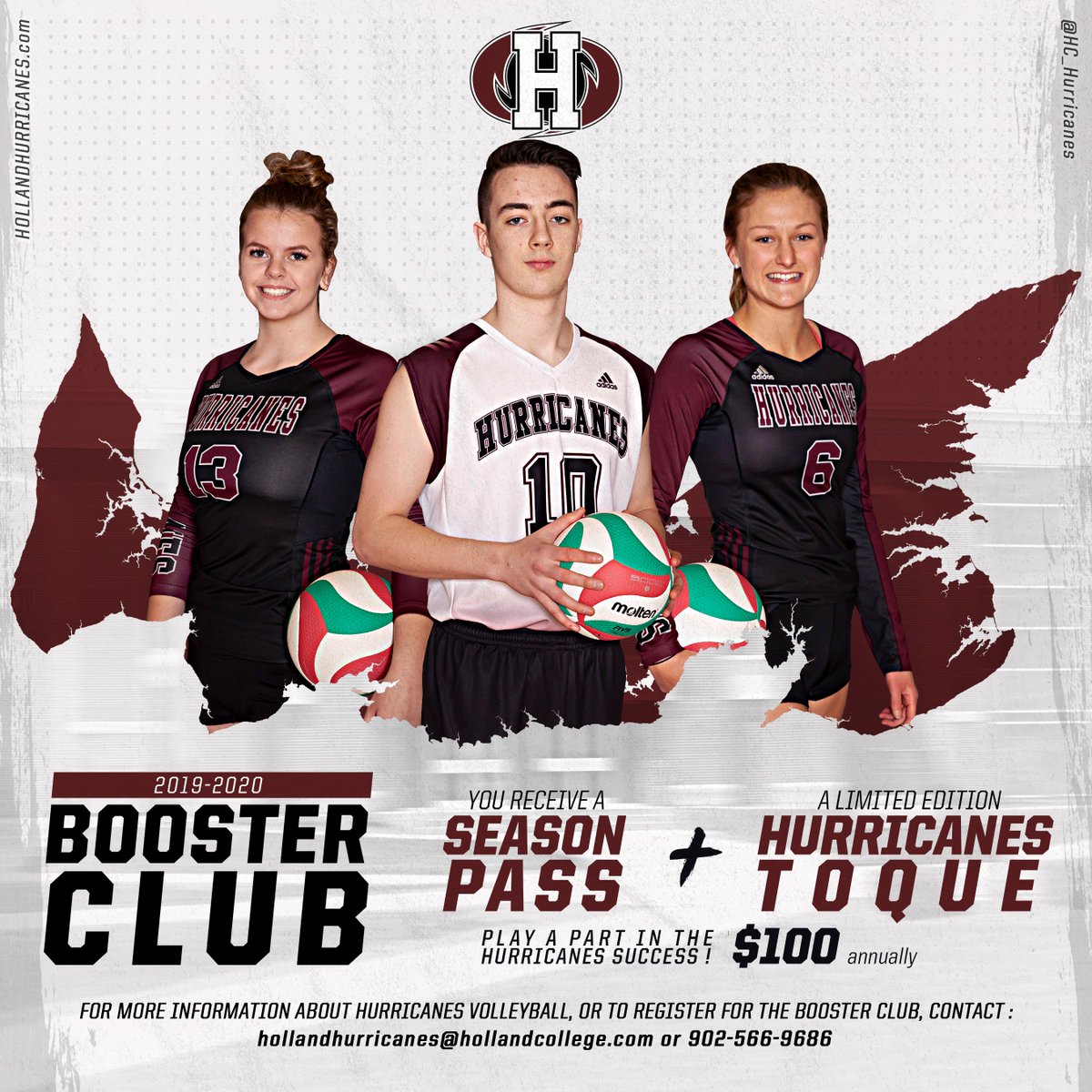 Want to play a part in the Hurricanes success? Become a Booster Club member for the 2019-20 season!

Choose a team and become a member for $100!

All members will receive a name badge and lanyard that will gain you access to Hurricanes home games for the sport of your choosing.