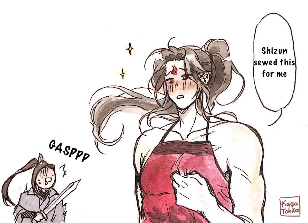 [BingQiu week / Day 5: Crossover AU]
I saw this memes 😂
#BingQiu #冰秋 #BingQiuWeek2019 #ScumVillainsSelfSavingSystem #SVSSS #人渣反派自救系统 