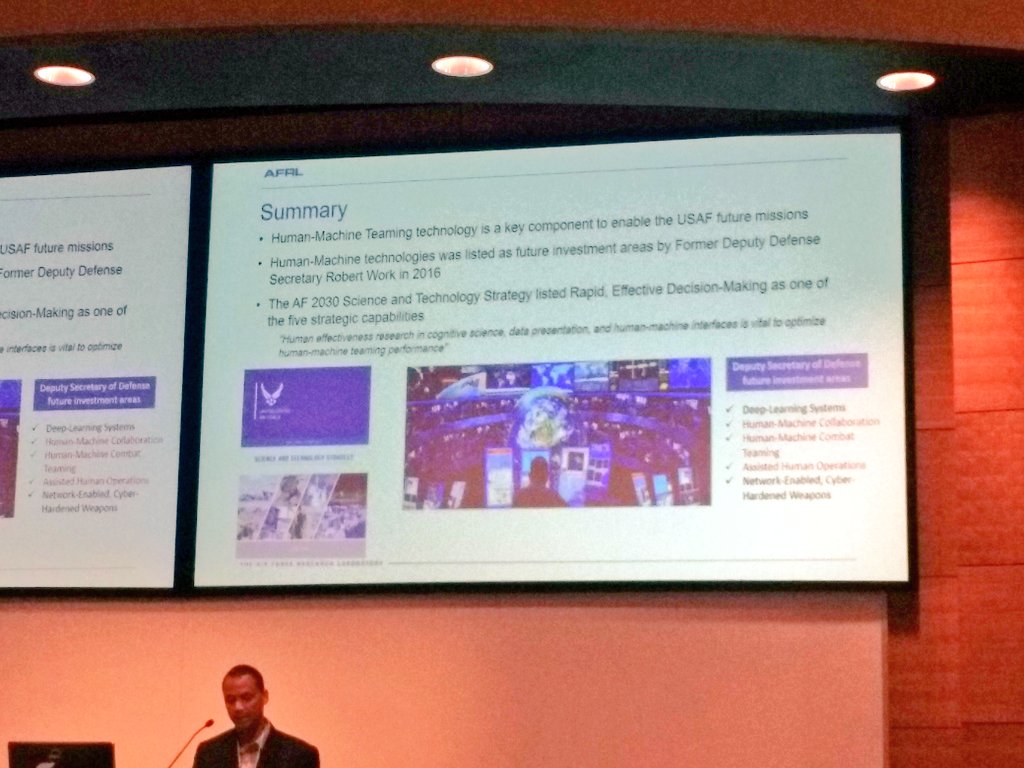 jcorrean's tweet photo. A wonderful talk by David Stargel on Human-Machine Communication for Enhanced Decision Making in the third day of #cypsy24 at @Norfolkstate https://t.co/4TN4vskE51