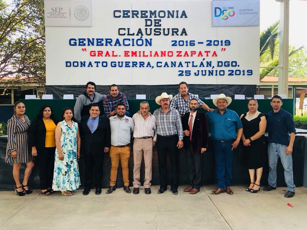 _RobledoJM's tweet photo. 25 de Junio de 2019
#EST40 #DonatoGuerra #Canatlán #Durango
Clausura del ciclo escolar 2018-2019
Generación 2016-2019
@SEED_Dgo @snteseccion12 
@vimacaar @alvaro_arellano 
@emoctezumab https://t.co/PoBbfuEjzR