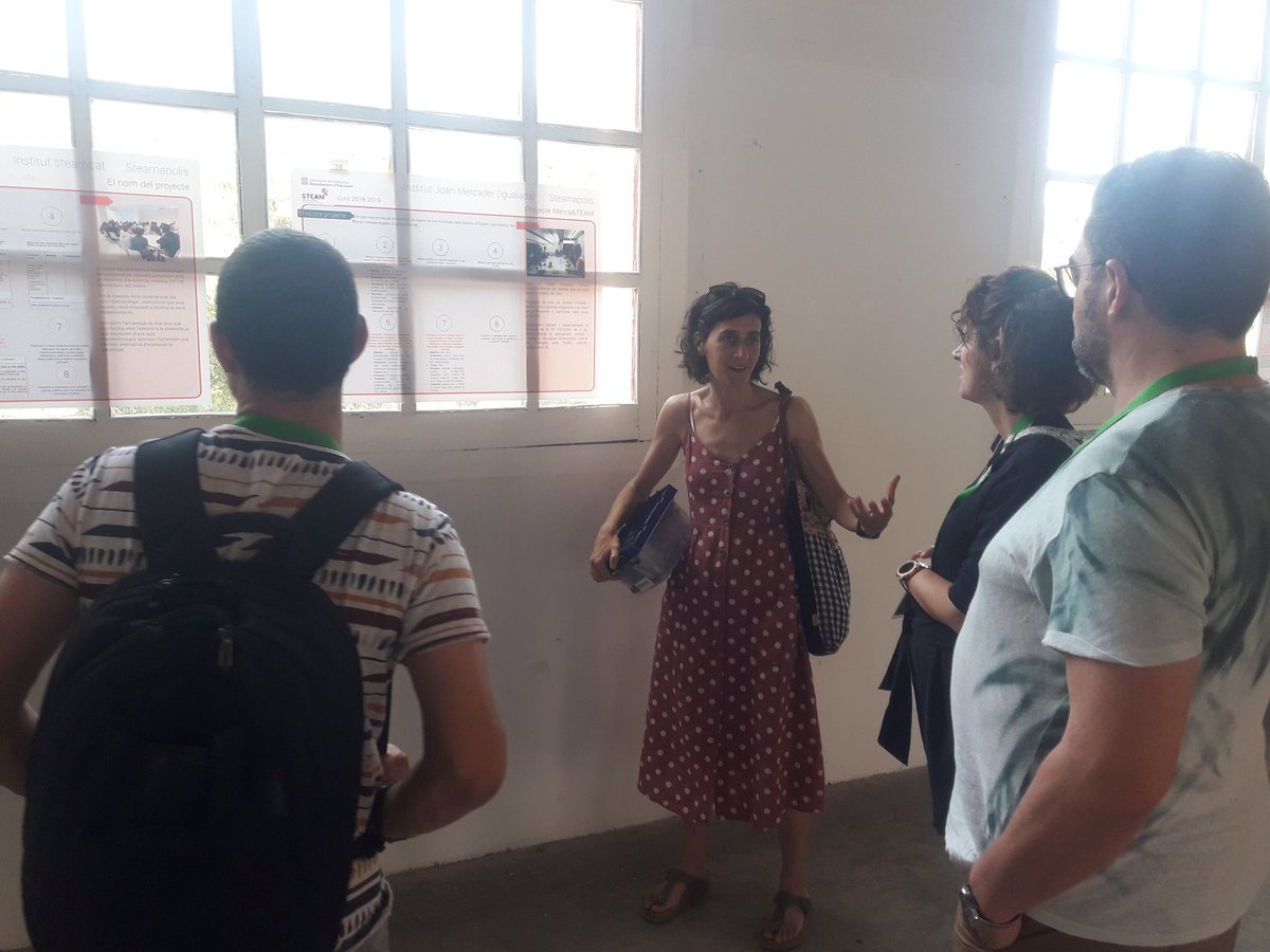paufolchsax's tweet photo. Compartim el projecte #ImpulSTEAM de l'@INS_Pla_Marcell amb altres centres del programa #STEAMcat ... i ens enriquim amb les propostes dels companys... #compartir #enriquir https://t.co/VDFSU1WLbS
