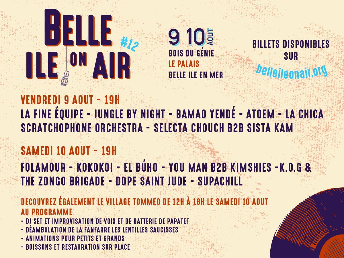 BELLEILEONAIR's tweet photo. La programmation par jour est arrivée !  👏🏼☀️ https://t.co/1e9H6Eo8Fo