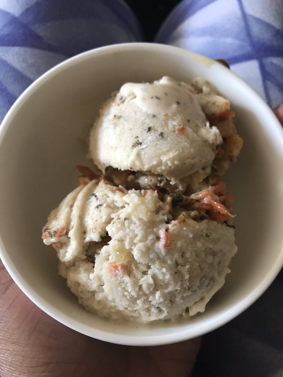 I made medicated & vegan carrot cake ice cream  its delish