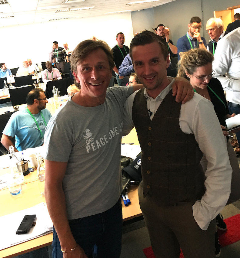 JeremyGilley's tweet photo. Great to make a keynote speech today at @danbradbury's Success Mastermind at Warwick Conferences. Thank you for having me!

#Goal16 #Goal3 #Goal17 #PeaceDay193 #CyberNonViolence #OnlineNonViolence #peaceoneday #worldpeace #peaceday #jeremygilley https://t.co/ND7fo7KGRE