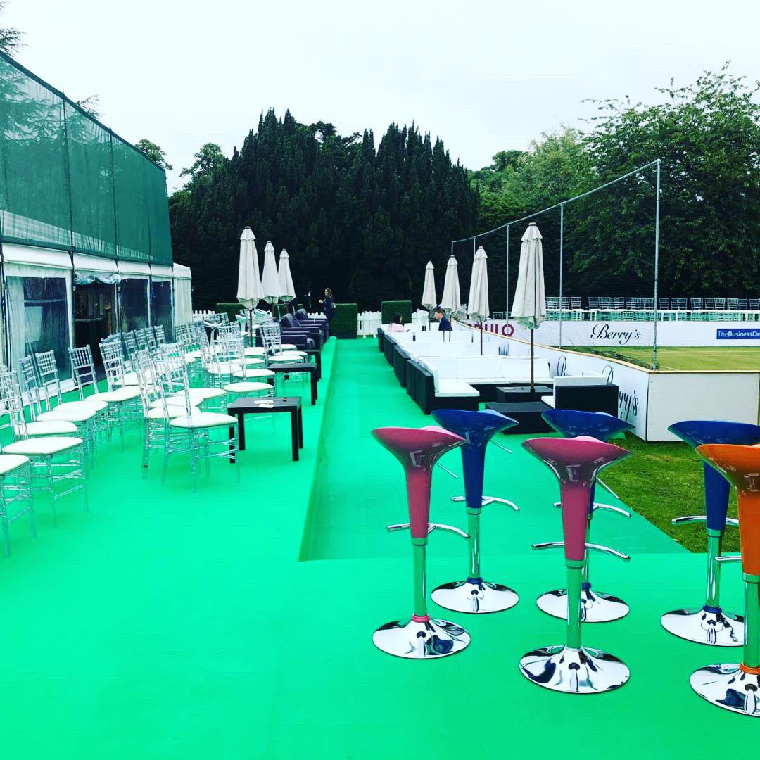 BerrysTennis's tweet photo. We are getting ready!!! Ladies’ Day is just about to start at @HazleWood3 Castle! 🤩🤩 https://t.co/2ibydQr8vw